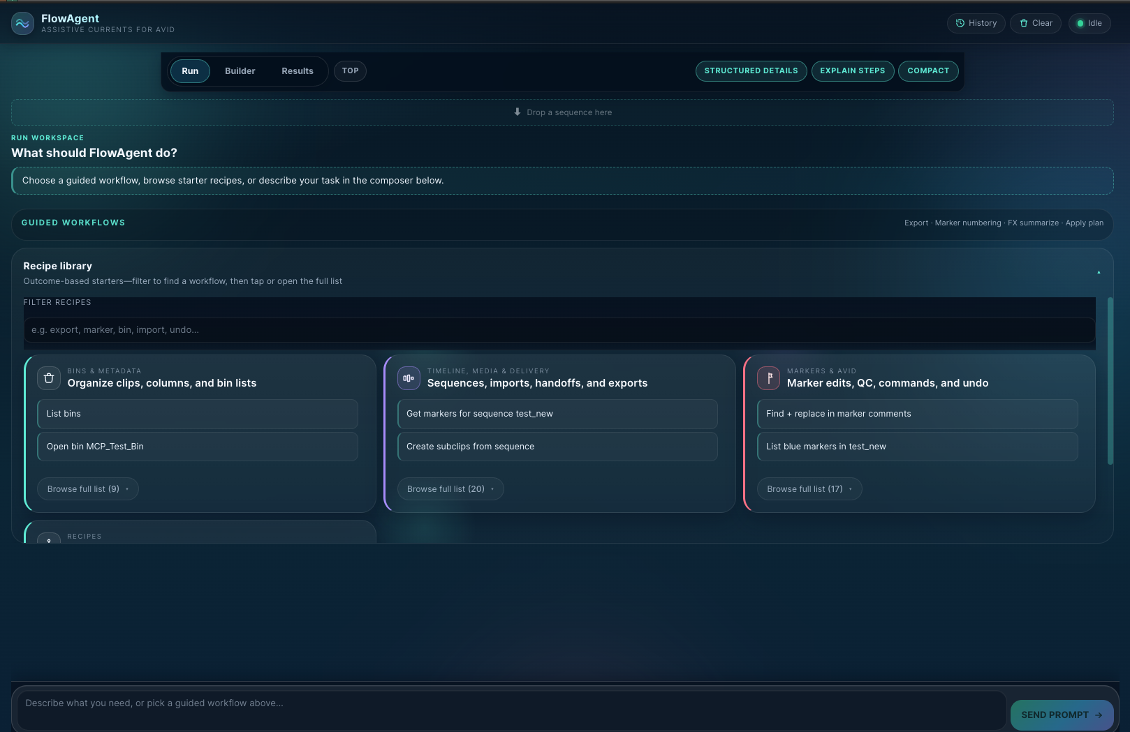 Guided Workflows